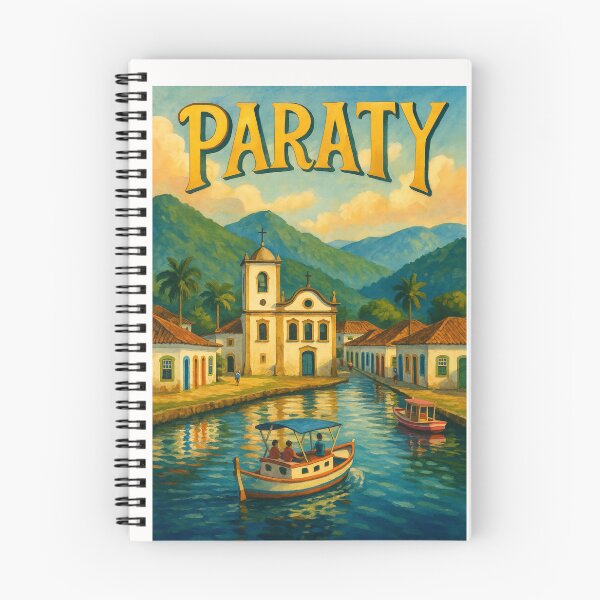 Item preview, Paraty Brazil Canal and Colonial Church View designed and sold by Places On Earth.