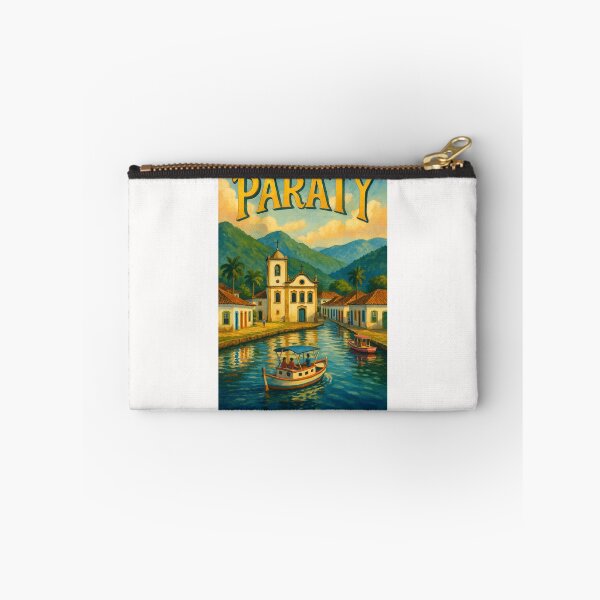 Item preview, Paraty Brazil Canal and Colonial Church View designed and sold by Places On Earth.