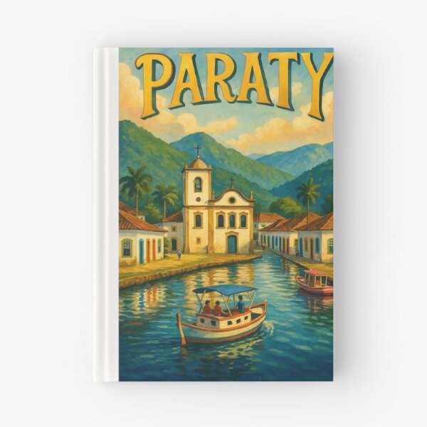 Item preview, Paraty Brazil Canal and Colonial Church View designed and sold by Places On Earth.