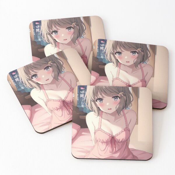 Item preview, Tomoe Koga Bunny Girl Senpai Anime Girl Waifu Night designed and sold by juniorcastros.