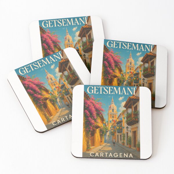 Item preview, Getsemaní Cartagena Colombia Colonial Dome Street designed and sold by Places On Earth.