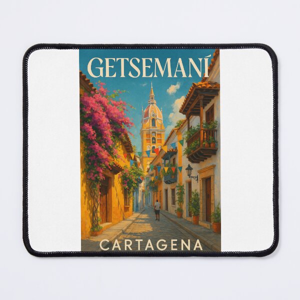 Item preview, Getsemaní Cartagena Colombia Colonial Dome Street designed and sold by Places On Earth.