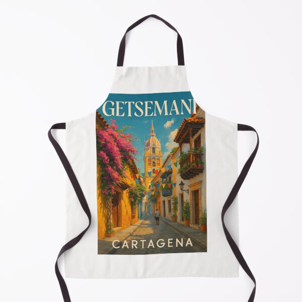 Item preview, Getsemaní Cartagena Colombia Colonial Dome Street designed and sold by Places On Earth.