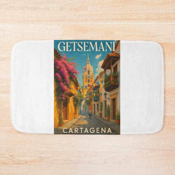 Item preview, Getsemaní Cartagena Colombia Colonial Dome Street designed and sold by Places On Earth.