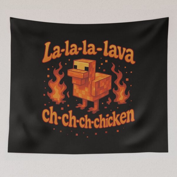 Item preview, Lava Chicken Funny designed and sold by ArturoOrtiz2.