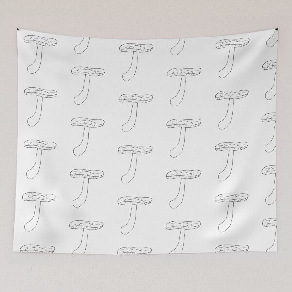 Item preview, Mushroom Drawn On Paper designed and sold by BlossomingHope.
