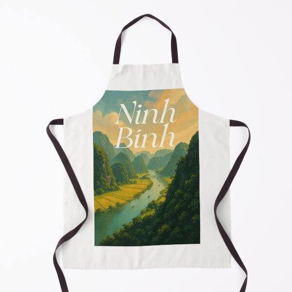 Item preview, Ninh Bình Vietnam Rice Fields and River View designed and sold by Places On Earth.