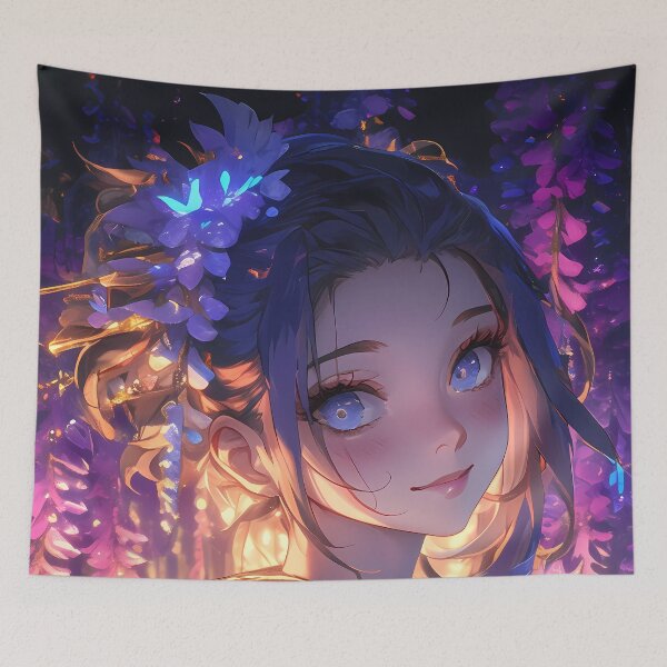 Item preview, Aoi Asahina Danganronpa Anime Wisteria Lantern Festival Serenity designed and sold by juniorcastros.