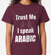 Awesome Arabic Language Speaker Shirt Gift For Men Women Classic T-Shirt