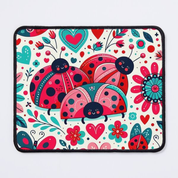 Item preview, Whimsical Ladybugs and Blossoms Delight designed and sold by purplesensation.