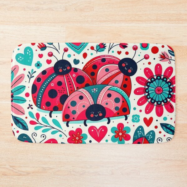 Item preview, Whimsical Ladybugs and Blossoms Delight designed and sold by purplesensation.