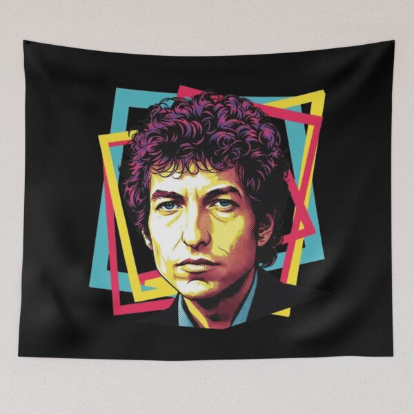 Item preview, Bob Dylan – Pop Art Retro Portrait designed and sold by DamianRoy88.