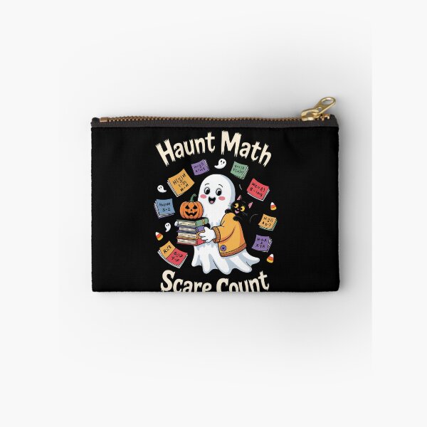 Item preview, Haunted Math Ghost – Cute Nerdy Halloween School Design designed and sold by Taans-Creation.