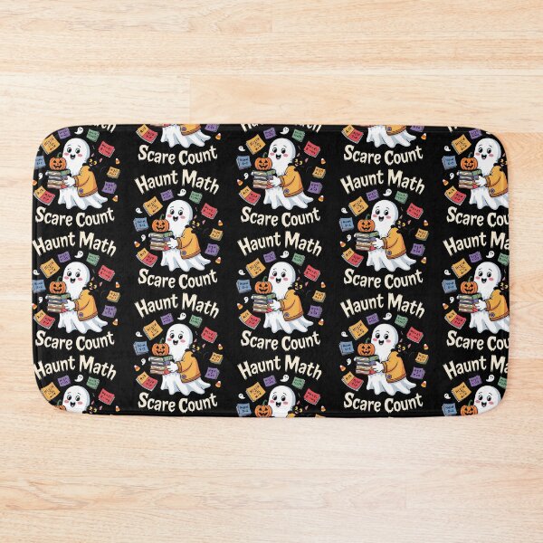 Item preview, Haunted Math Ghost – Cute Nerdy Halloween School Design designed and sold by Taans-Creation.