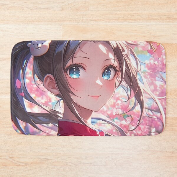 Item preview, Aoi Asahina Danganronpa Anime Cherry Blossom Spring Portrait designed and sold by juniorcastros.