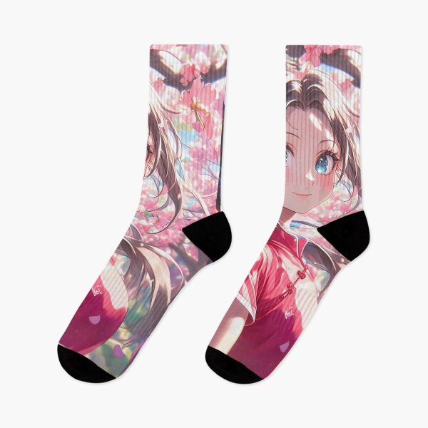 Item preview, Aoi Asahina Danganronpa Anime Cherry Blossom Spring Portrait designed and sold by juniorcastros.
