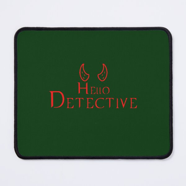 Item preview, Hello Detective designed and sold by NecklaceArtGift.