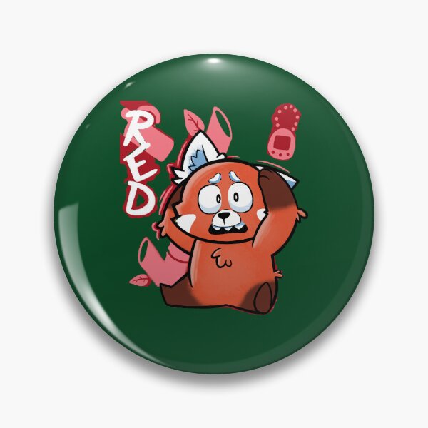 Item preview, funny cute turning red panda ,turning red movie  designed and sold by NecklaceArtGift.