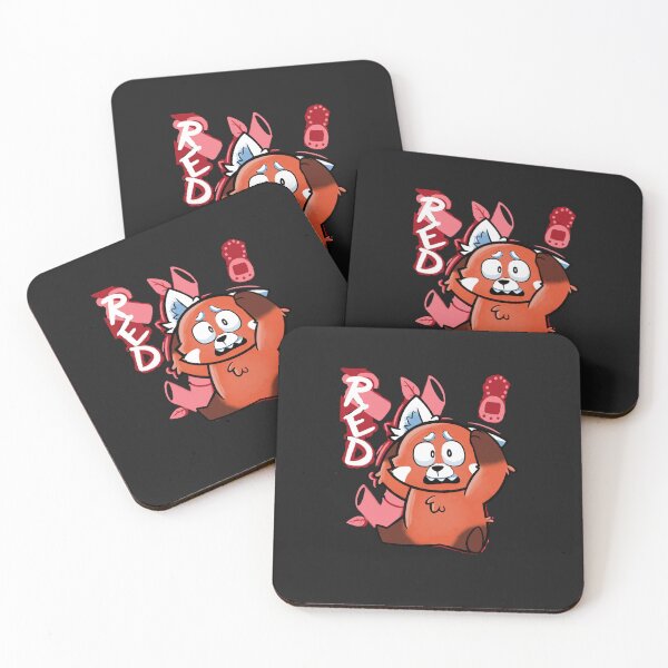Item preview, funny cute turning red panda ,turning red movie  designed and sold by NecklaceArtGift.