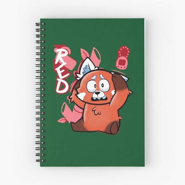Item preview, funny cute turning red panda ,turning red movie  designed and sold by NecklaceArtGift.