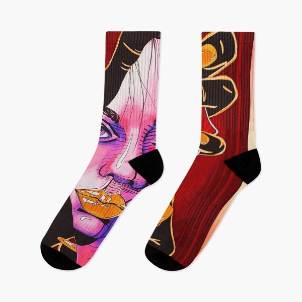 Item preview, Bright Colorful Surreal Portrait of Woman designed and sold by GutterBloom.