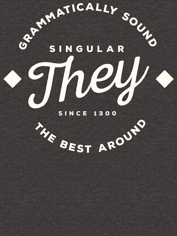 Thumbnail 7 of 7, Essential T-Shirt, Pronoun Badge - They v. 2 designed and sold by laurelhach.