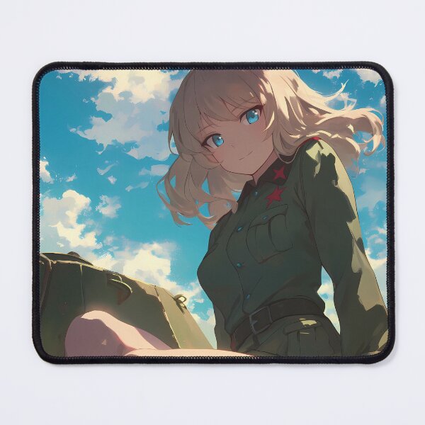 Item preview, Katyusha Girls und Panzer Anime Skyward Battalion Leader designed and sold by juniorcastros.