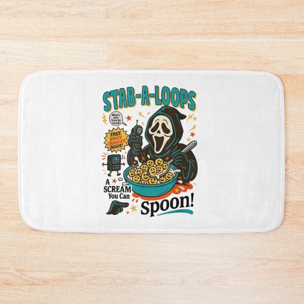 Item preview, Stab-A-Loops Horror Cereal Box Halloween Killer Breakfast designed and sold by RickBethke.