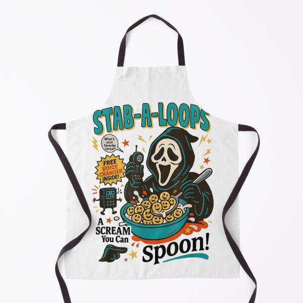 Item preview, Stab-A-Loops Horror Cereal Box Halloween Killer Breakfast designed and sold by RickBethke.