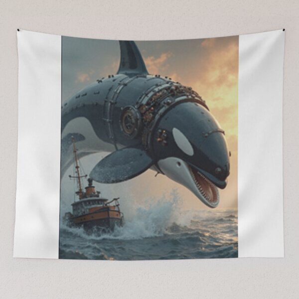 Item preview, Steampunk Orca designed and sold by AbyssalVisions.