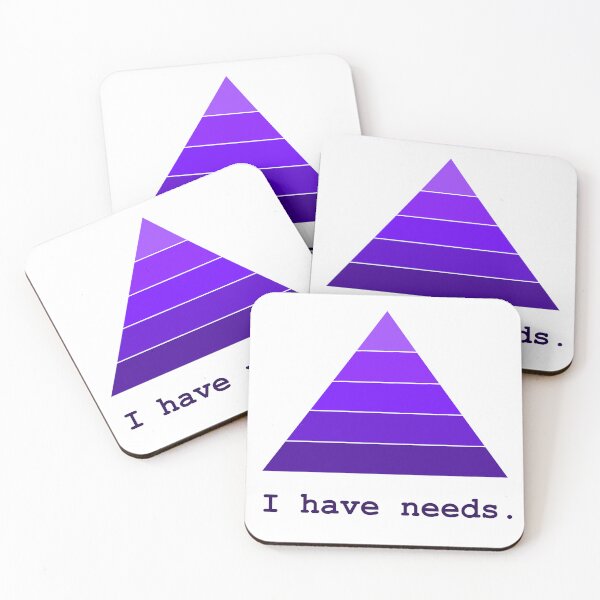 Item preview, I have (Maslow’s) needs (purple) designed and sold by purplewolfe.