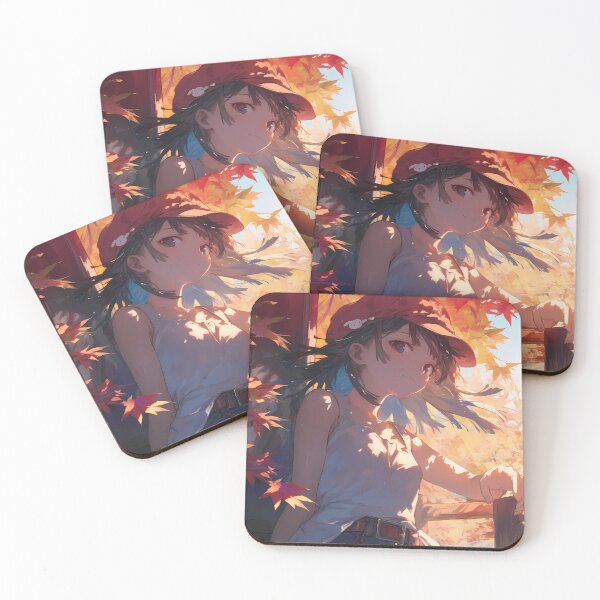 Item preview, Nadeko Sengoku Bakemonogatari Anime Girl Autumn designed and sold by juniorcastros.