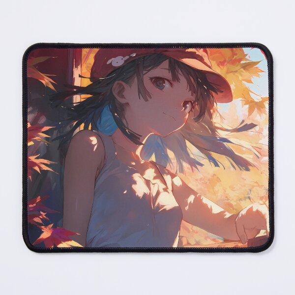 Item preview, Nadeko Sengoku Bakemonogatari Anime Girl Autumn designed and sold by juniorcastros.