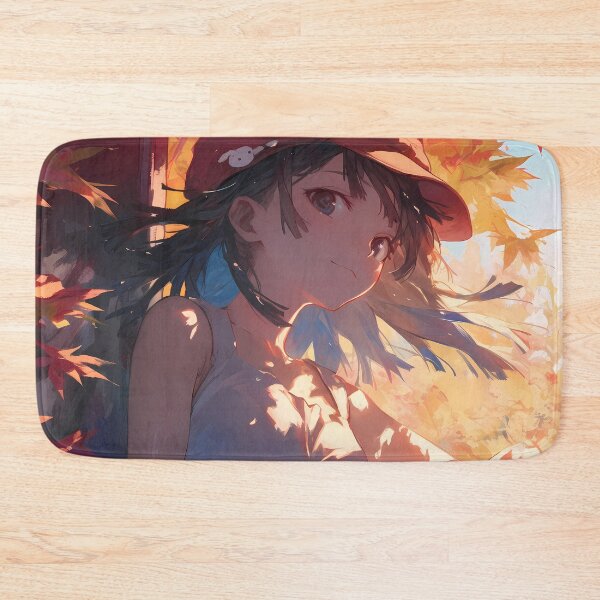 Item preview, Nadeko Sengoku Bakemonogatari Anime Girl Autumn designed and sold by juniorcastros.