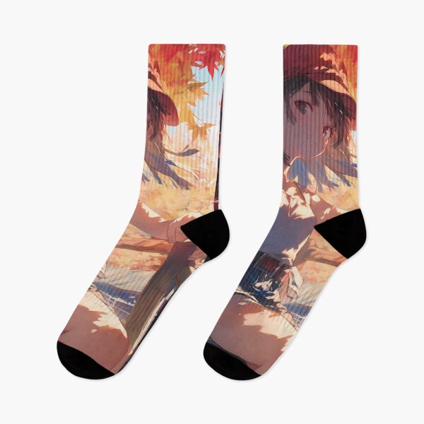 Item preview, Nadeko Sengoku Bakemonogatari Anime Girl Autumn designed and sold by juniorcastros.