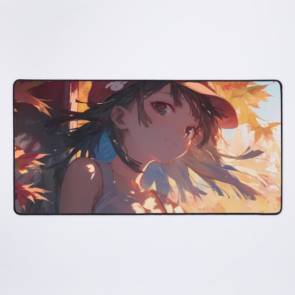 Item preview, Nadeko Sengoku Bakemonogatari Anime Girl Autumn designed and sold by juniorcastros.