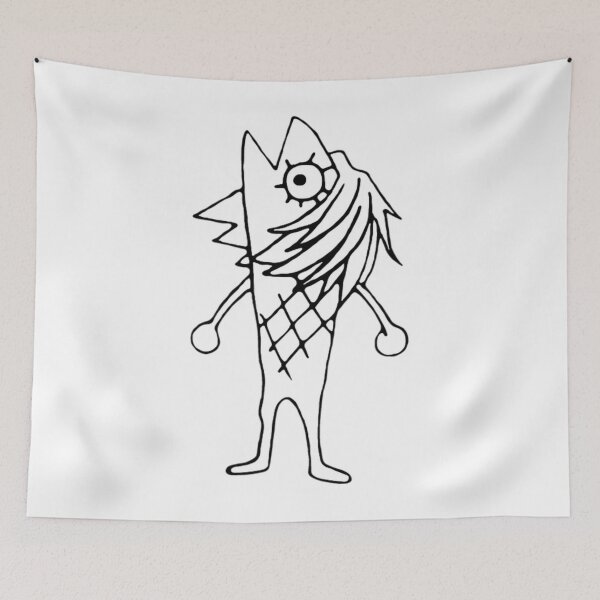 Item preview, Luffy'S Mermaid Fishman Drawing From One Piece Anime designed and sold by Cassieader.