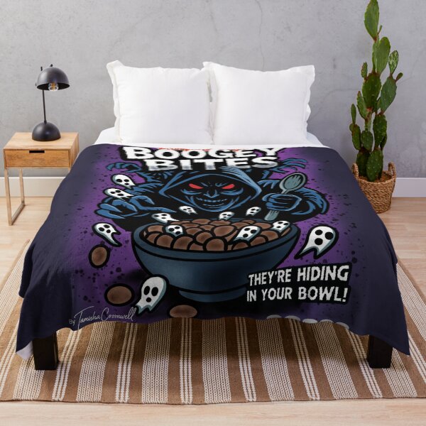 Item preview, Boogey Bites – Haunted Breakfast Cereal designed and sold by BeautifullyBlaze.