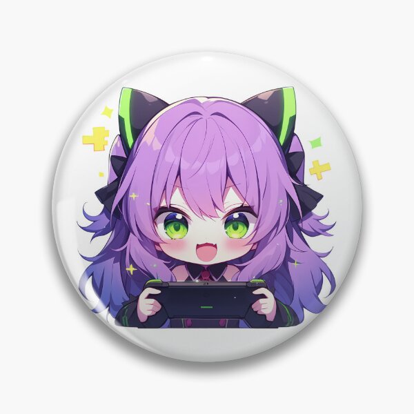 Item preview, Hiiragi Shinoa Cute Chibi Gaming Controller Seraph Anime designed and sold by juniorcastros.