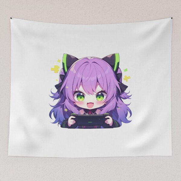 Item preview, Hiiragi Shinoa Cute Chibi Gaming Controller Seraph Anime designed and sold by juniorcastros.