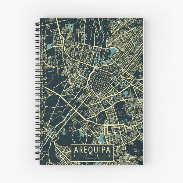 Item preview, Arequipa City Map of Peru - Summer designed and sold by deMAP.