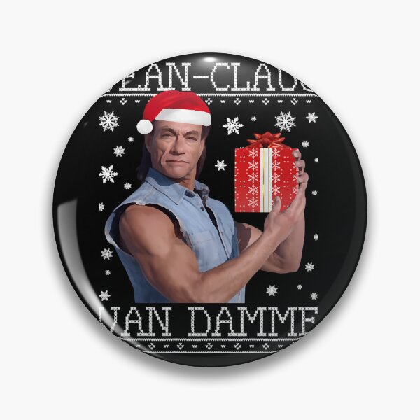 Item preview, Jean Claus Van Damme Christmas Knit designed and sold by basajbviner.