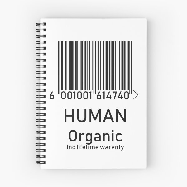 Aperçu de l'œuvre Conception de codes à barres - Bio humain créée et vendue par GetItGiftIt.