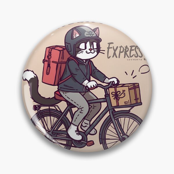 Item preview, Delivery Cat Express designed and sold by 1PrintSpark.