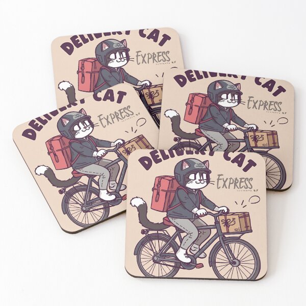 Item preview, Delivery Cat Express designed and sold by 1PrintSpark.