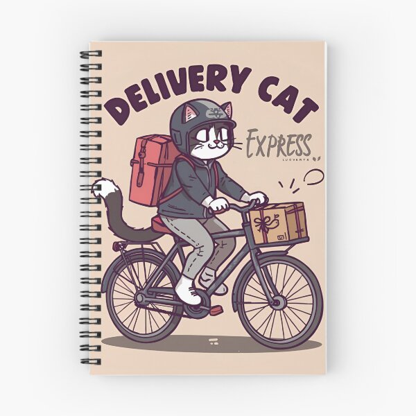 Item preview, Delivery Cat Express designed and sold by 1PrintSpark.