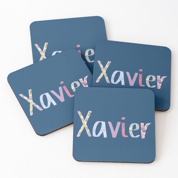 Item preview, Xavier Name Scrapbook Paper Style designed and sold by toowoosh.