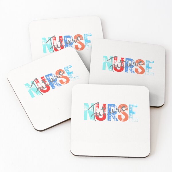 Artikelvorschau, Zukünftige Krankenschwester Bunte Typografie – Geschenkdesign für Krankenpflegestudenten entworfen und verkauft von Fig Tree Lane - Art &Tees.