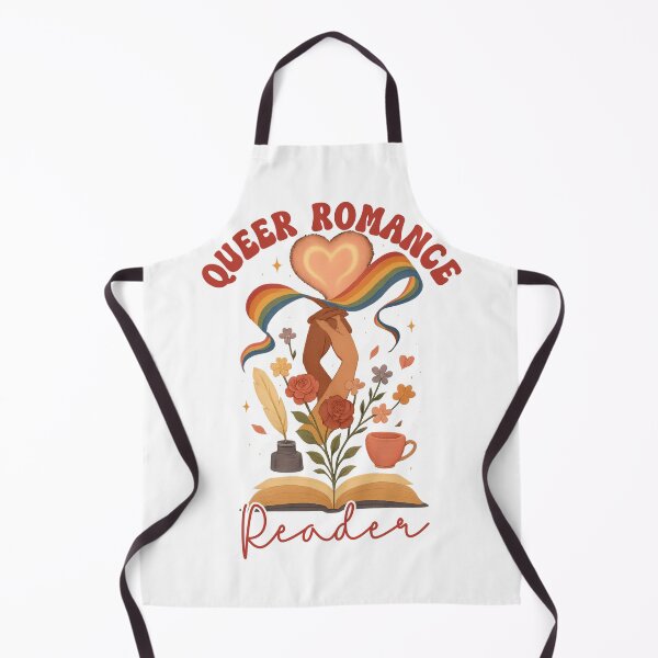Item preview, Whimsigoth Queer Reader Heart Design designed and sold by CottonandQuill.
