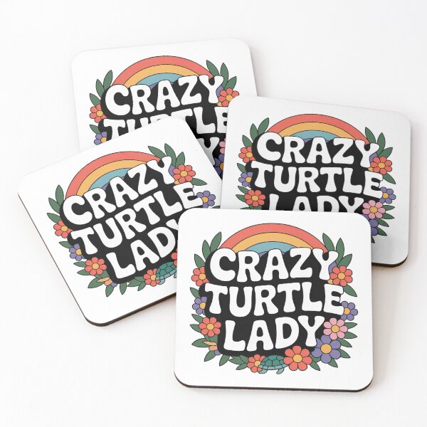 Item preview, Crazy Turtle Lady designed and sold by graphic-genie.